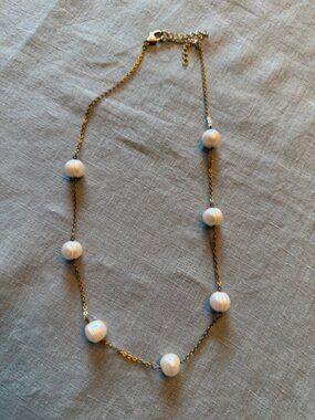 CULTURED PEARL FASHION NECKLACE